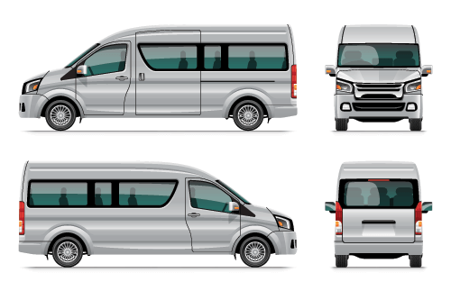 modern van template